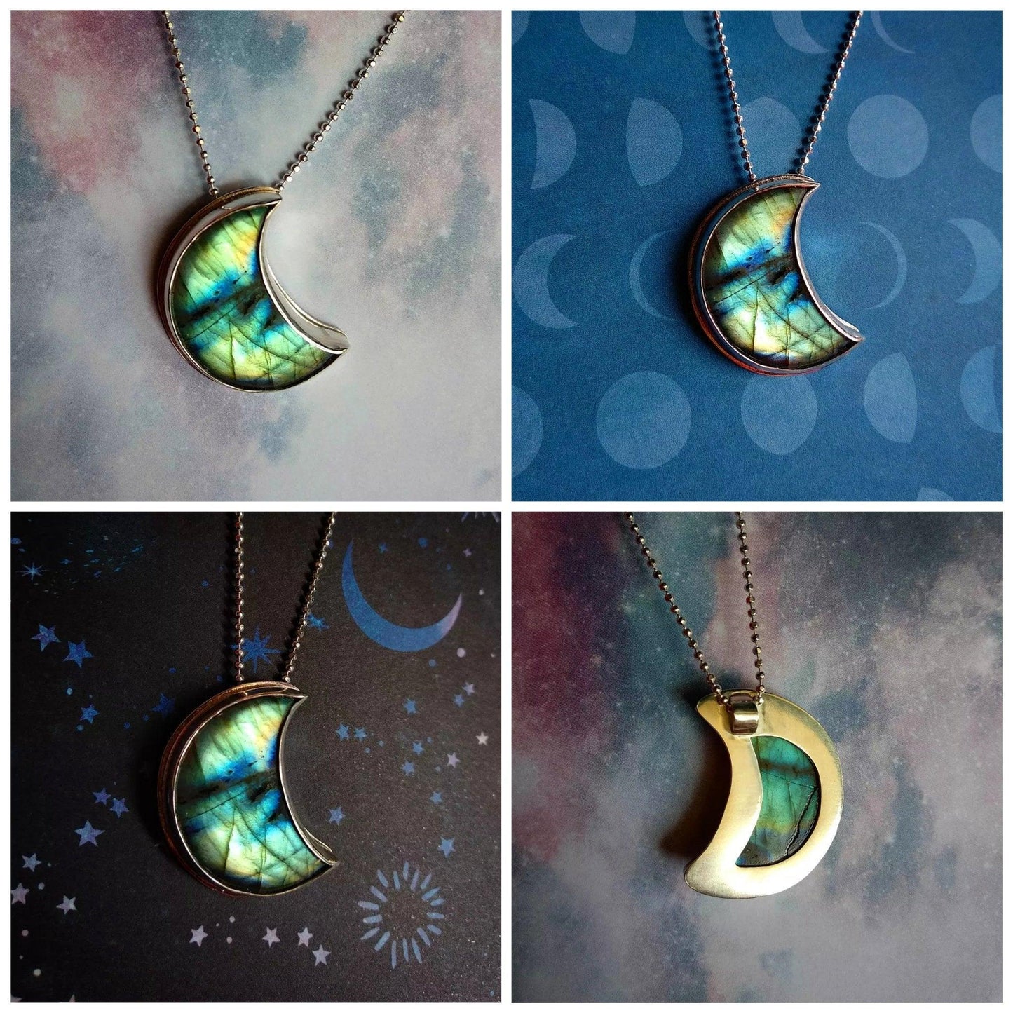 Colgante Luna de Labradorita - Sophie's in Jupiter