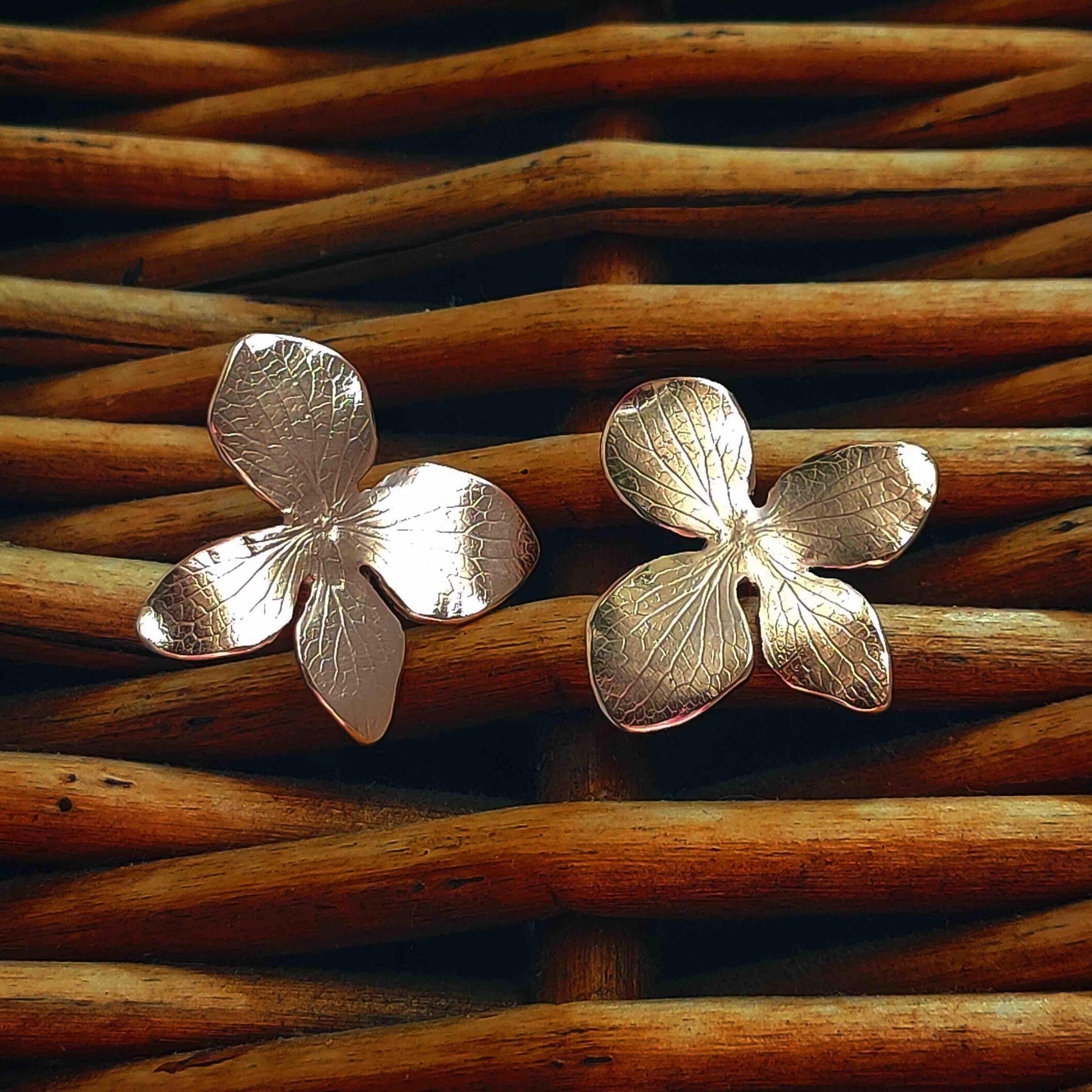 Pendientes Flor de Hortensia - Sophie's in Jupiter