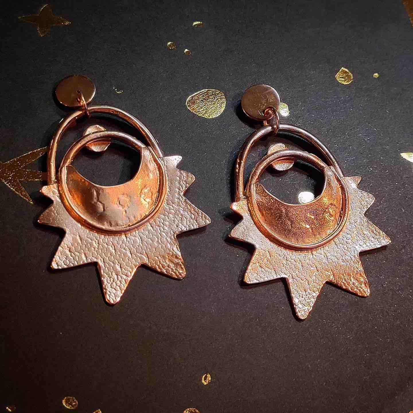 Pendientes Sol y Luna - Sophie's in Jupiter