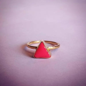 Anillo Triángulo Fosforescente - Sophie's in Jupiter