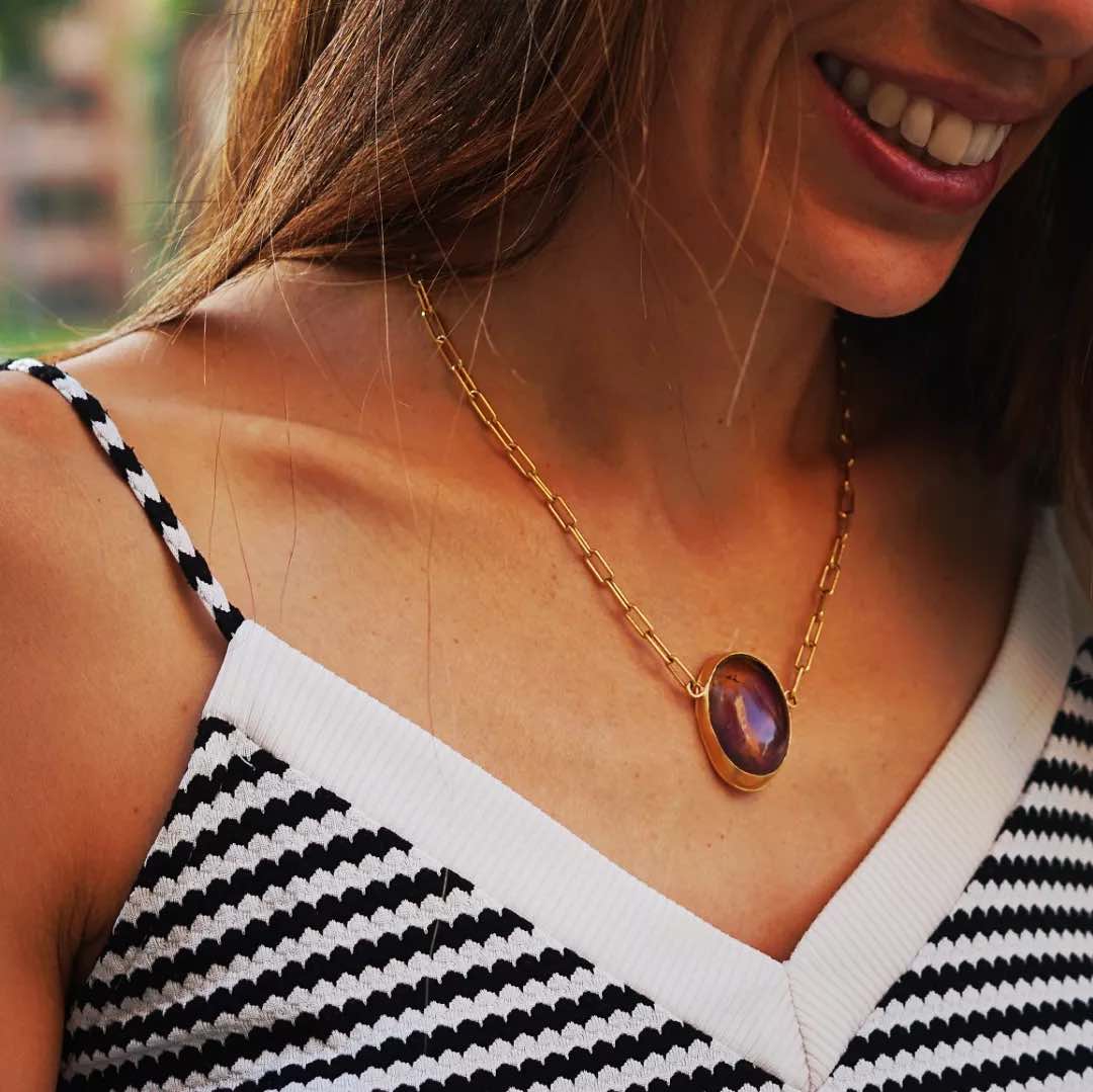 Retro Ametrine Pendant