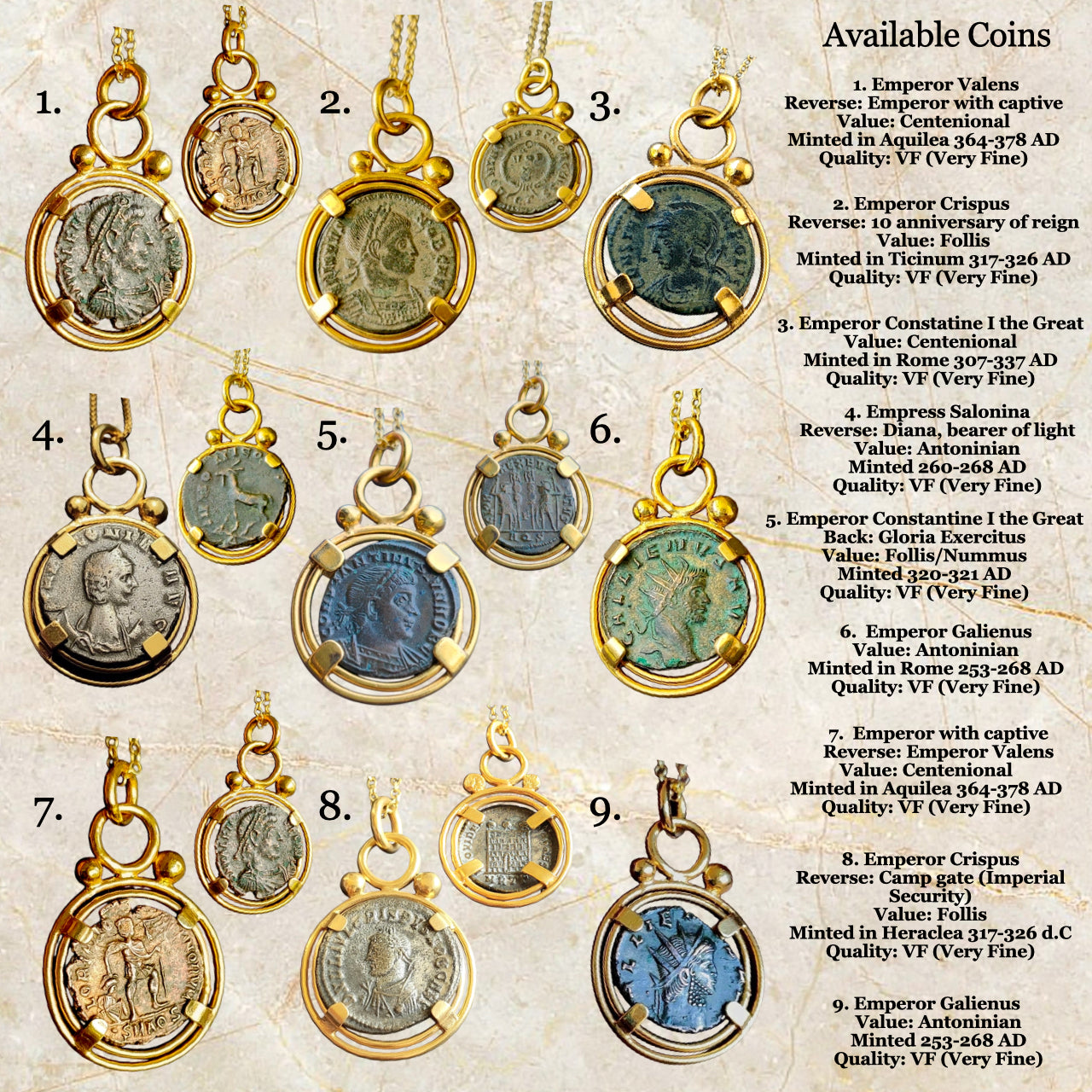Pendientes SPQR