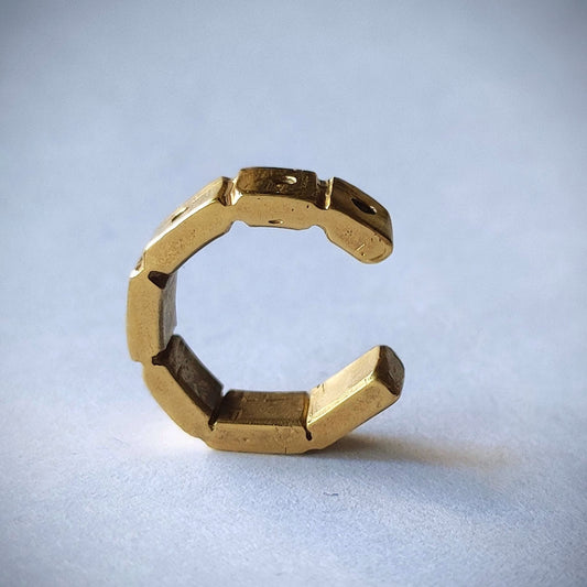 Mini Octagonal Ear Cuff / Hoop